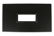 Holley EFI 553-359 Dash Panel; For Use w/Holley EFI 6.86 in. Dashes; Black Finish; - Truck Part Superstore