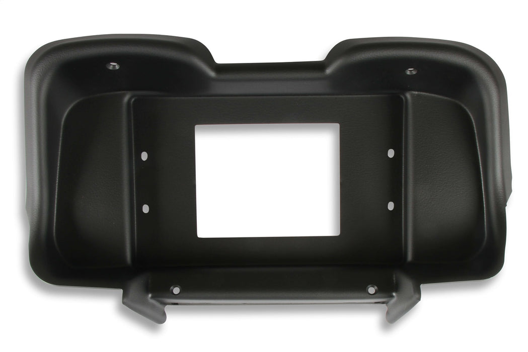 Holley EFI 553-360 Dash Panel; For Use w/Holley EFI 7.5 in. Dashes; Black Finish; - Truck Part Superstore
