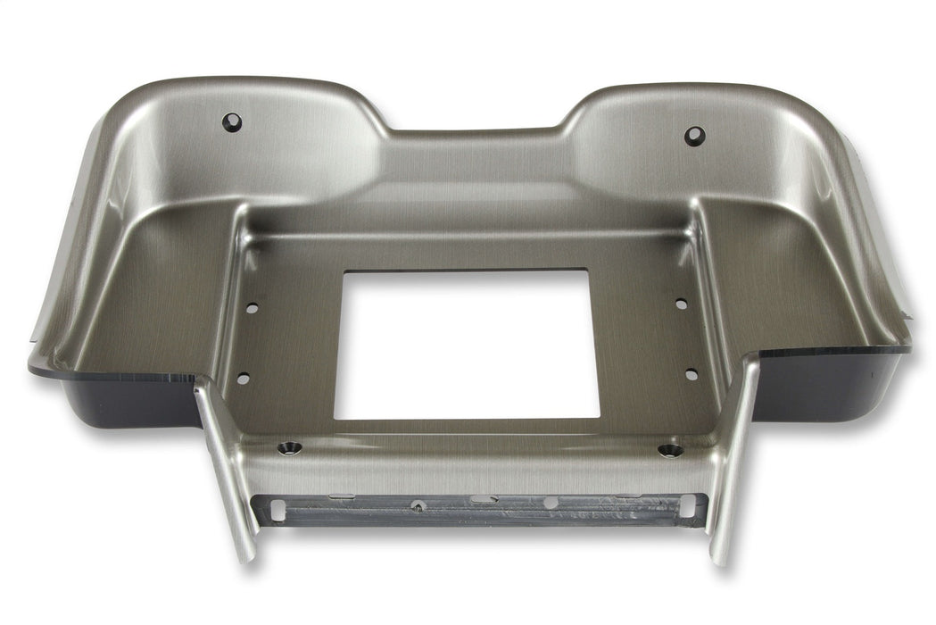 Holley EFI 553-361 Dash Panel; For Use w/Holley EFI 7.5 in. Dashes; Brushed Aluminum Finish; - Truck Part Superstore