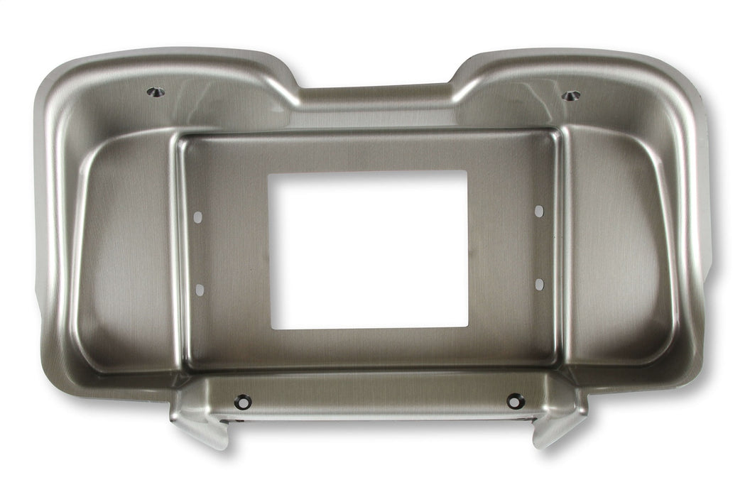 Holley EFI 553-361 Dash Panel; For Use w/Holley EFI 7.5 in. Dashes; Brushed Aluminum Finish; - Truck Part Superstore