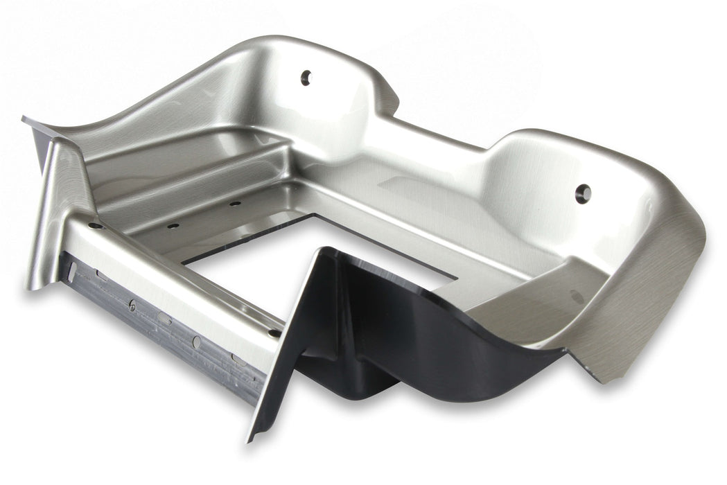Holley EFI 553-361 Dash Panel; For Use w/Holley EFI 7.5 in. Dashes; Brushed Aluminum Finish; - Truck Part Superstore
