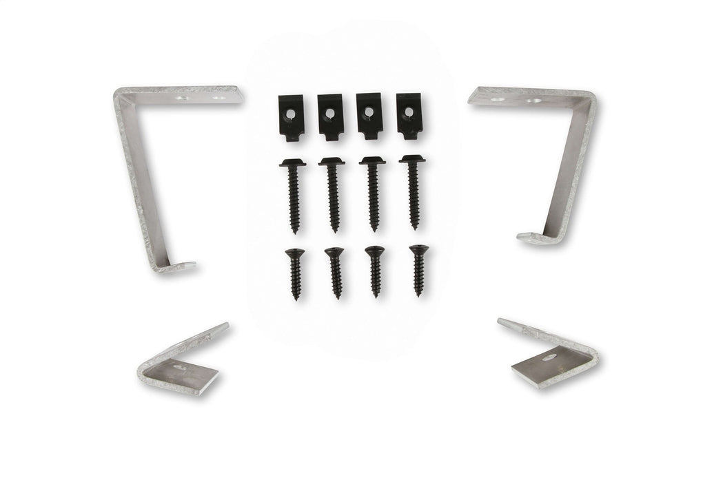 Holley EFI 553-361 Dash Panel; For Use w/Holley EFI 7.5 in. Dashes; Brushed Aluminum Finish; - Truck Part Superstore