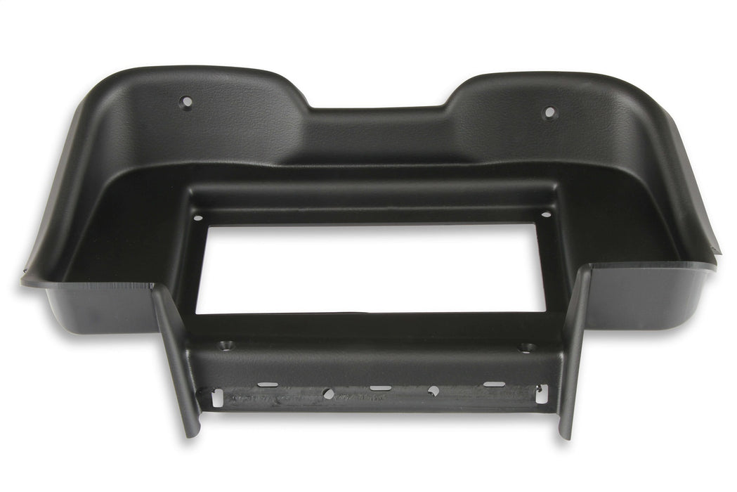 Holley EFI 553-378 Dash Panel; For Use w/Holley EFI 6.86 in. Dashes; Black Finish; - Truck Part Superstore