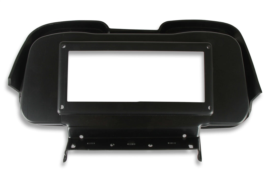 Holley EFI 553-378 Dash Panel; For Use w/Holley EFI 6.86 in. Dashes; Black Finish; - Truck Part Superstore