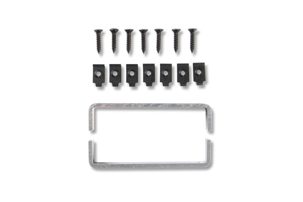 Holley EFI 553-379 Dash Panel; For Use w/Holley EFI Dashes; Black; 6.860 in.; - Truck Part Superstore