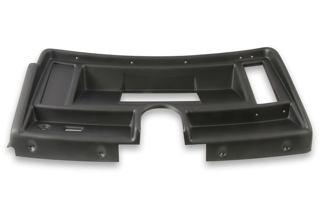 Holley EFI 553-387 Dash Panel; For Use w/Holley EFI 6.86 in. Dashes; Right Vent Only; Black Finish; - Truck Part Superstore