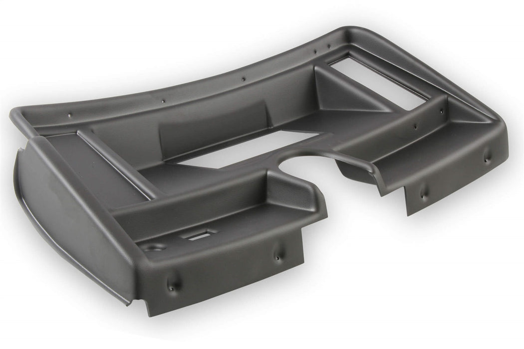 Holley EFI 553-387 Dash Panel; For Use w/Holley EFI 6.86 in. Dashes; Right Vent Only; Black Finish; - Truck Part Superstore