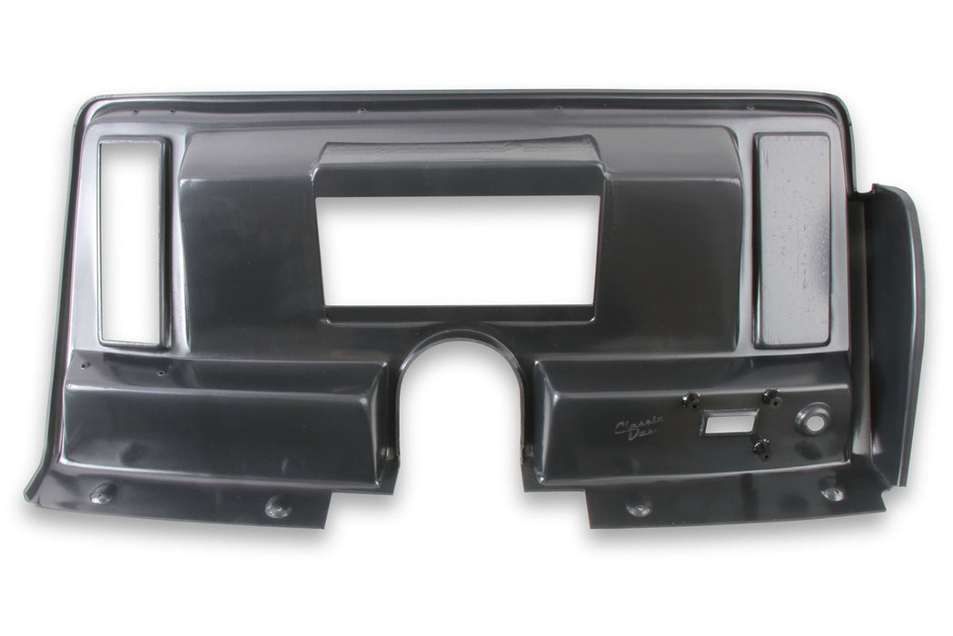 Holley EFI 553-387 Dash Panel; For Use w/Holley EFI 6.86 in. Dashes; Right Vent Only; Black Finish; - Truck Part Superstore
