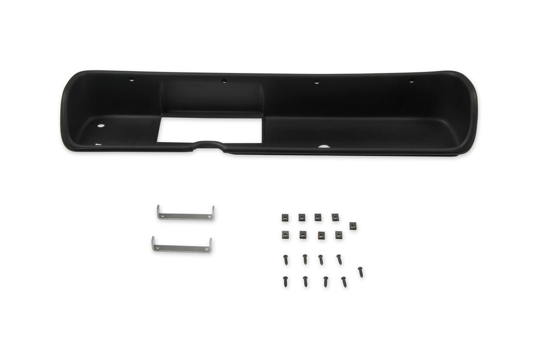 Holley EFI 553-388 Dash Panel; For Use w/Holley EFI 6.86 in. Dashes; Black Finish; - Truck Part Superstore