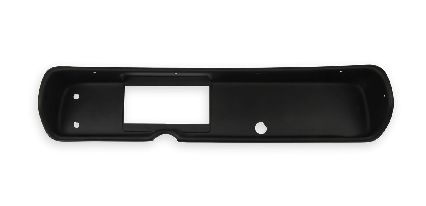 Holley EFI 553-388 Dash Panel; For Use w/Holley EFI 6.86 in. Dashes; Black Finish; - Truck Part Superstore