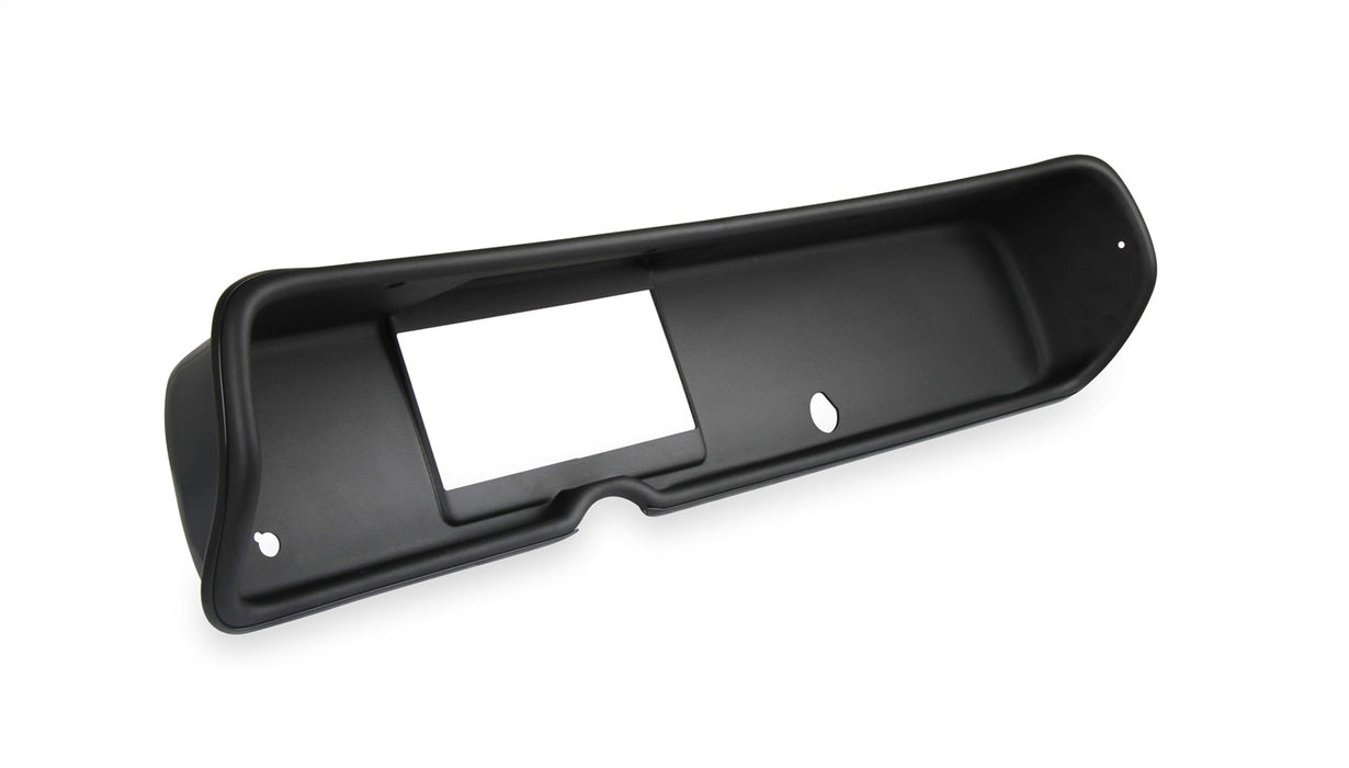 Holley EFI 553-388 Dash Panel; For Use w/Holley EFI 6.86 in. Dashes; Black Finish; - Truck Part Superstore