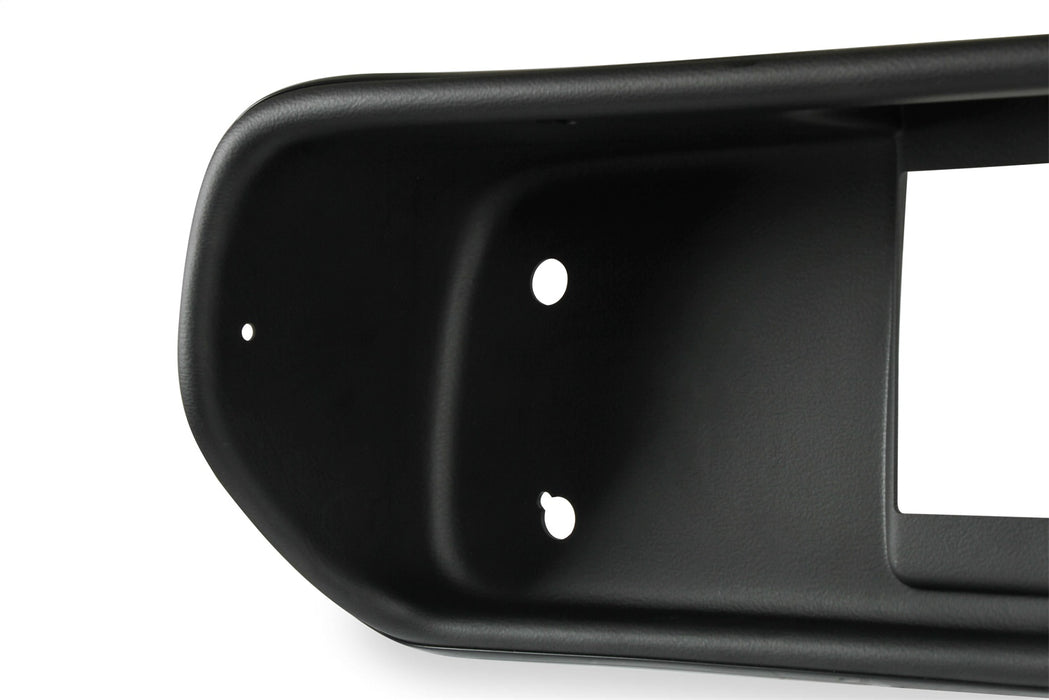 Holley EFI 553-388 Dash Panel; For Use w/Holley EFI 6.86 in. Dashes; Black Finish; - Truck Part Superstore