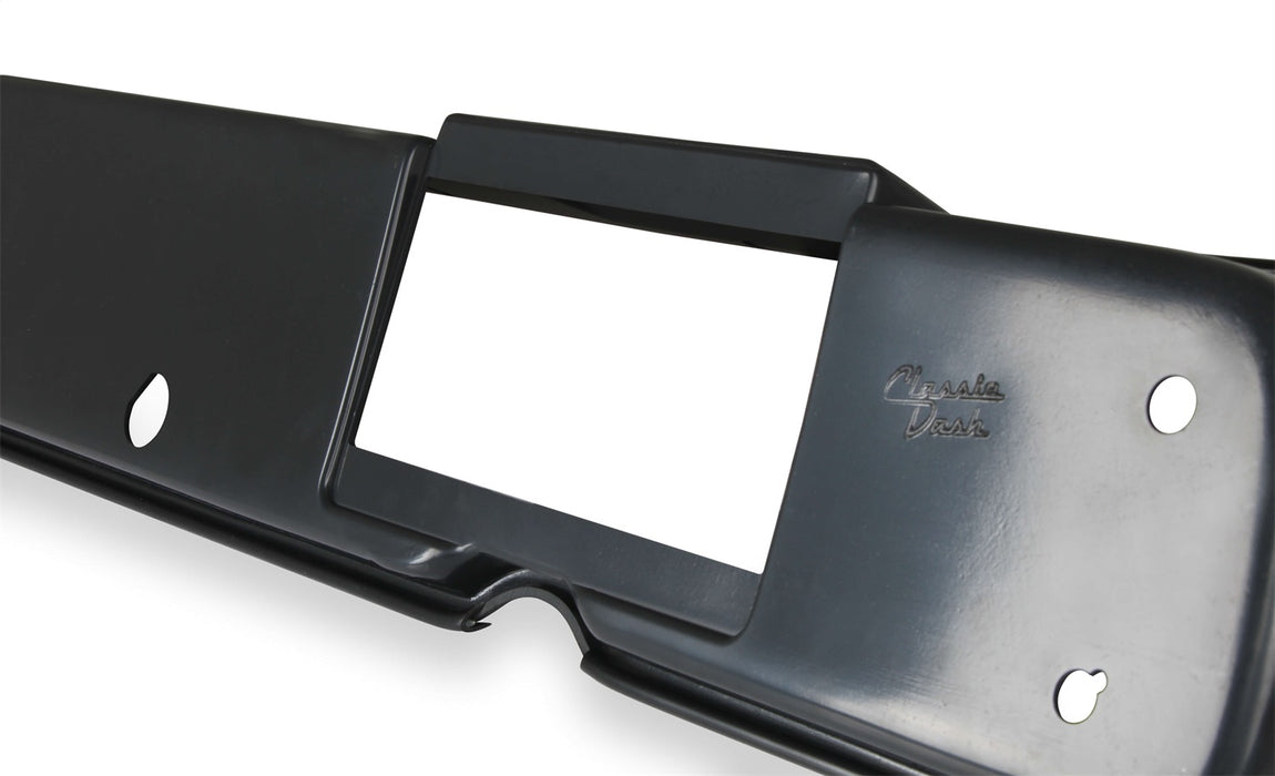 Holley EFI 553-388 Dash Panel; For Use w/Holley EFI 6.86 in. Dashes; Black Finish; - Truck Part Superstore