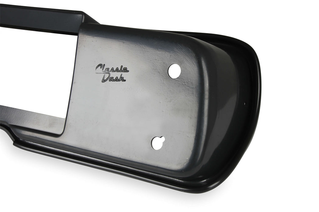 Holley EFI 553-388 Dash Panel; For Use w/Holley EFI 6.86 in. Dashes; Black Finish; - Truck Part Superstore