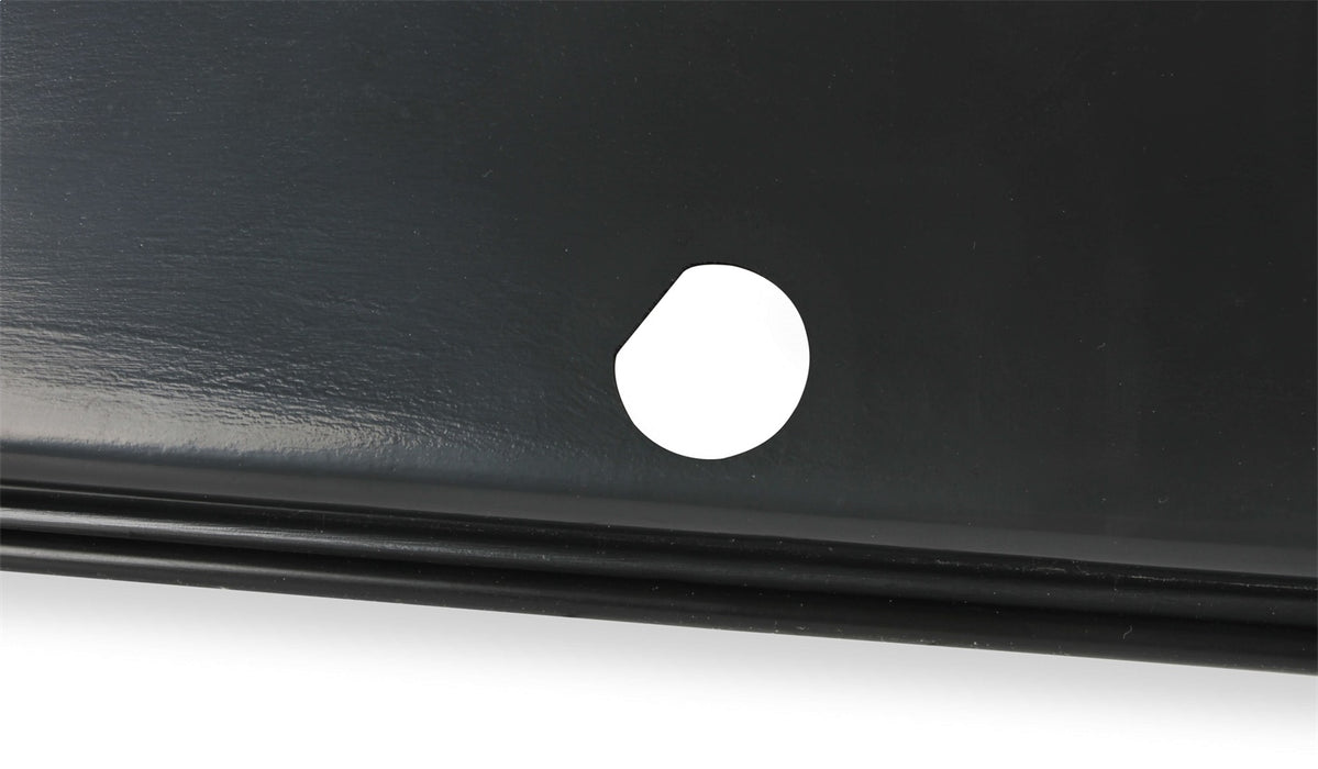 Holley EFI 553-388 Dash Panel; For Use w/Holley EFI 6.86 in. Dashes; Black Finish; - Truck Part Superstore
