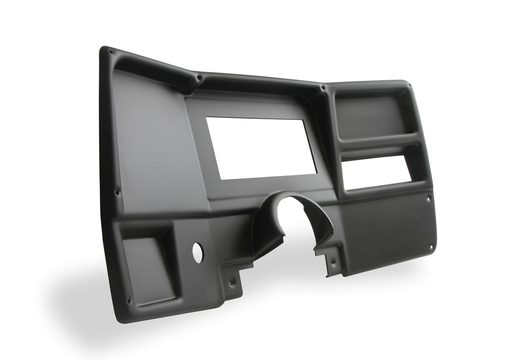 Holley EFI 553-389 Dash Panel; For Use w/Holley EFI 6.86 in. Dashes; Black Finish; - Truck Part Superstore