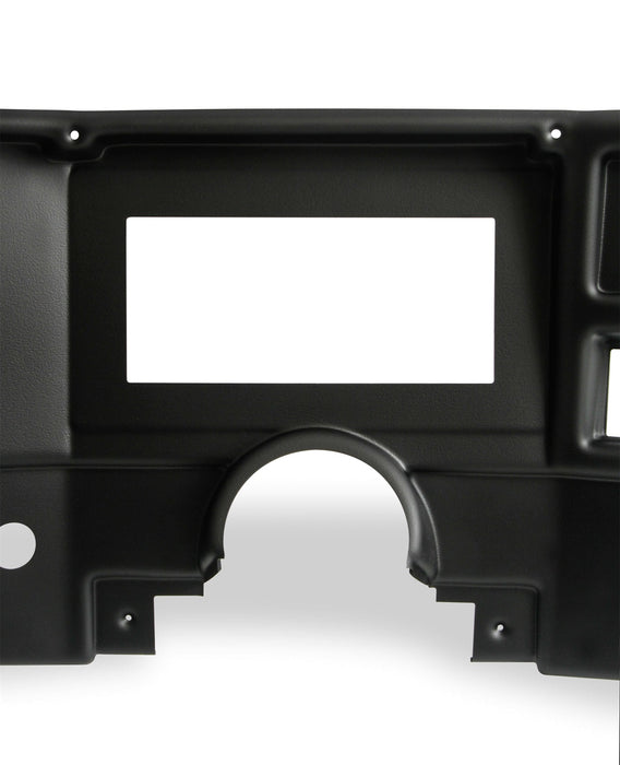 Holley EFI 553-389 Dash Panel; For Use w/Holley EFI 6.86 in. Dashes; Black Finish; - Truck Part Superstore