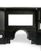 Holley EFI 553-389 Dash Panel; For Use w/Holley EFI 6.86 in. Dashes; Black Finish; - Truck Part Superstore