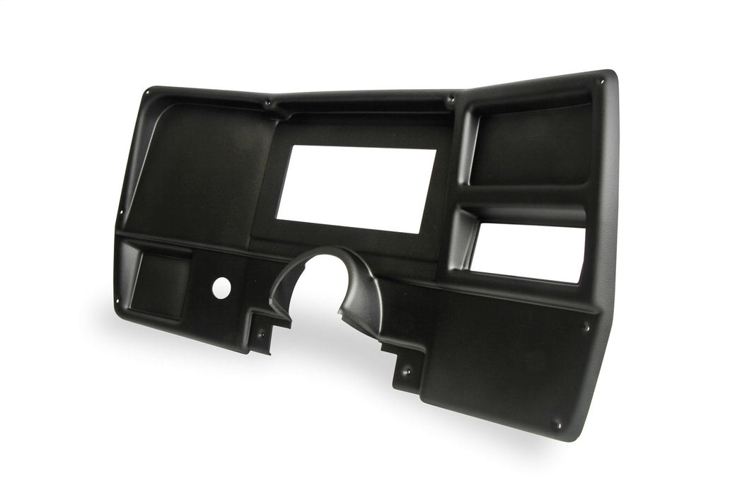 Holley EFI 553-389 Dash Panel; For Use w/Holley EFI 6.86 in. Dashes; Black Finish; - Truck Part Superstore