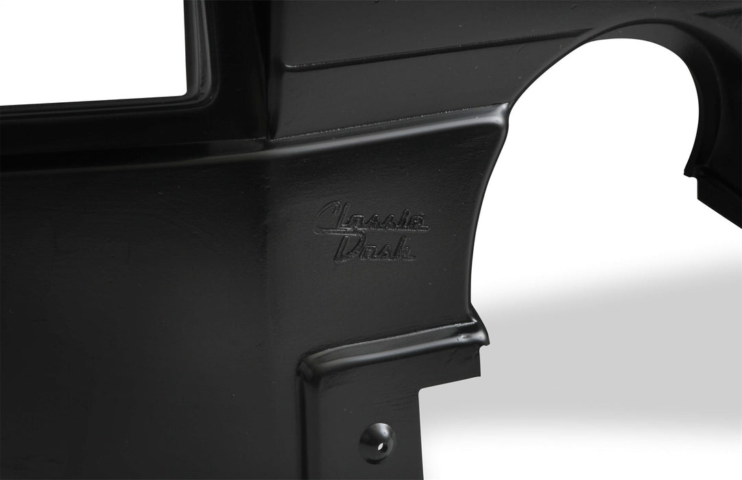 Holley EFI 553-389 Dash Panel; For Use w/Holley EFI 6.86 in. Dashes; Black Finish; - Truck Part Superstore