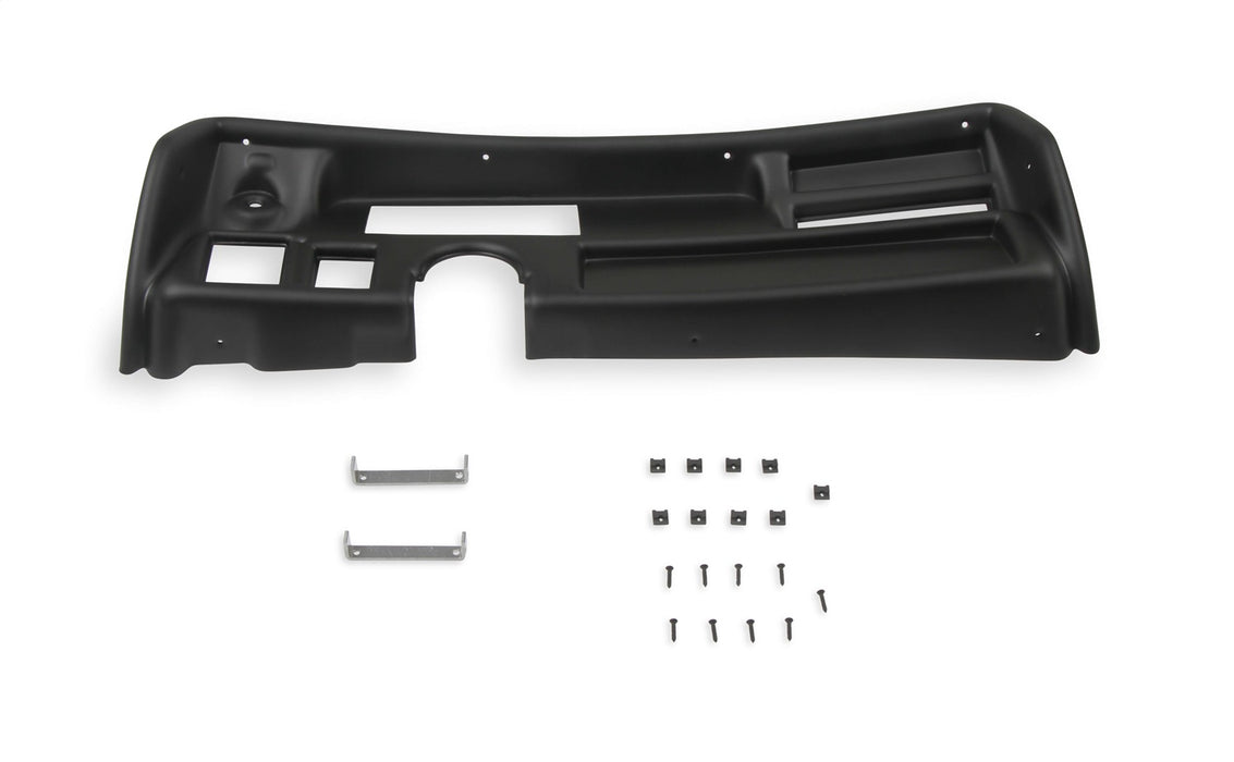 Holley EFI 553-390 Dash Panel; For Use w/Holley EFI 6.86 in. Dashes; Black Finish; - Truck Part Superstore