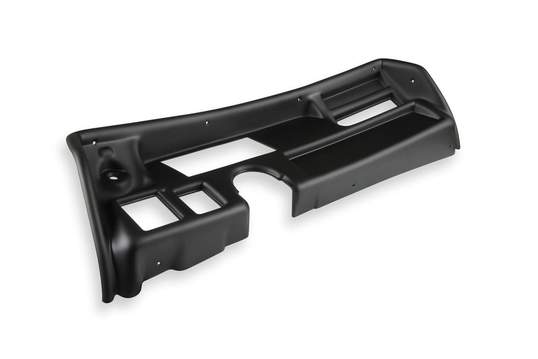 Holley EFI 553-390 Dash Panel; For Use w/Holley EFI 6.86 in. Dashes; Black Finish; - Truck Part Superstore