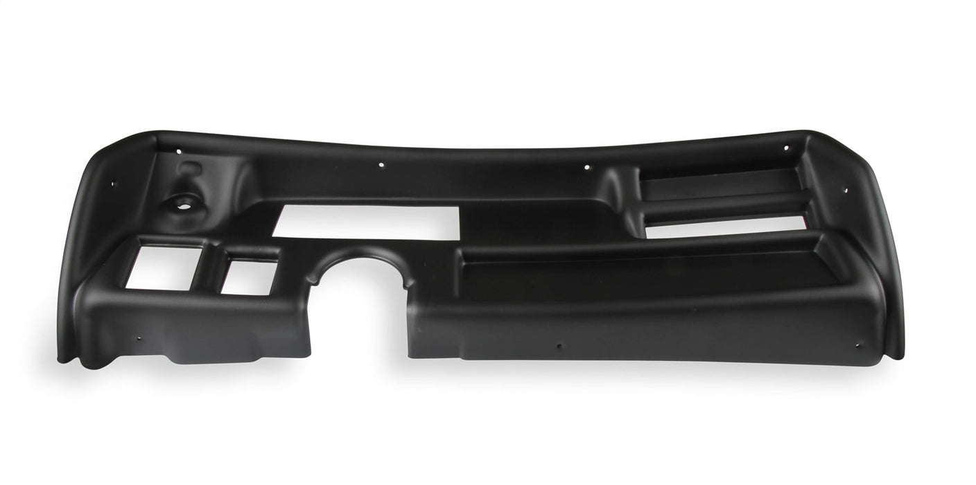 Holley EFI 553-390 Dash Panel; For Use w/Holley EFI 6.86 in. Dashes; Black Finish; - Truck Part Superstore