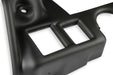 Holley EFI 553-390 Dash Panel; For Use w/Holley EFI 6.86 in. Dashes; Black Finish; - Truck Part Superstore