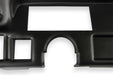 Holley EFI 553-390 Dash Panel; For Use w/Holley EFI 6.86 in. Dashes; Black Finish; - Truck Part Superstore
