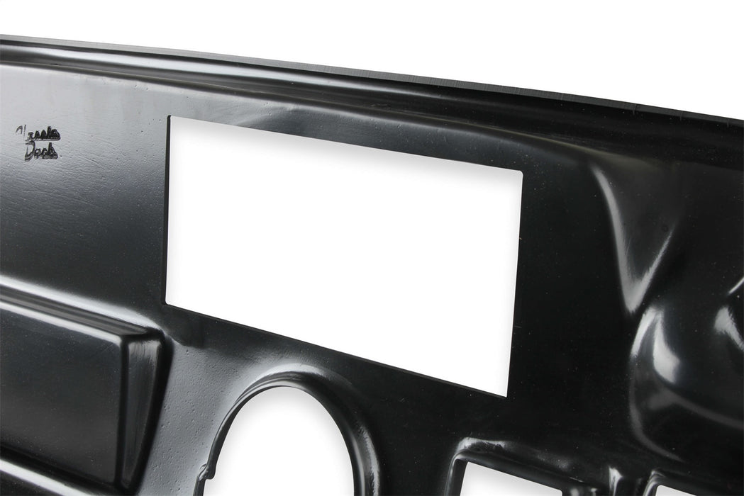 Holley EFI 553-390 Dash Panel; For Use w/Holley EFI 6.86 in. Dashes; Black Finish; - Truck Part Superstore