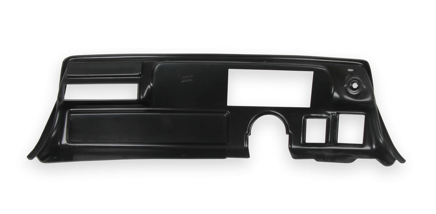 Holley EFI 553-390 Dash Panel; For Use w/Holley EFI 6.86 in. Dashes; Black Finish; - Truck Part Superstore