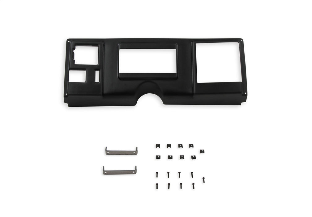Holley EFI 553-393 Dash Panel; For Use w/Holley EFI 6.86 in. Dashes; Black Finish; - Truck Part Superstore