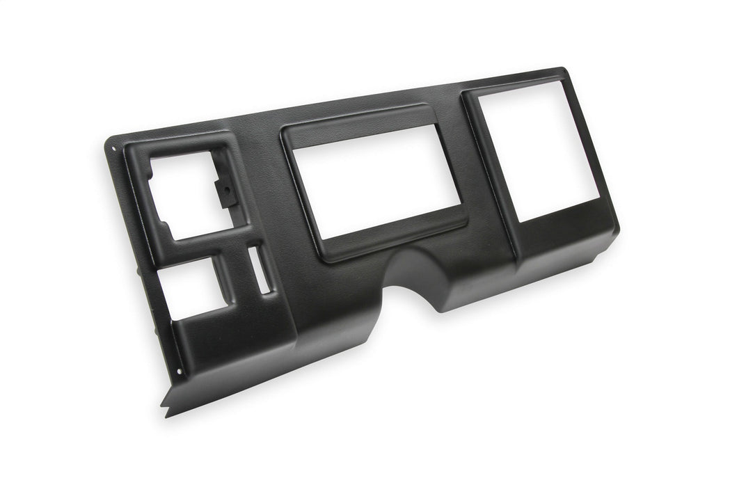 Holley EFI 553-393 Dash Panel; For Use w/Holley EFI 6.86 in. Dashes; Black Finish; - Truck Part Superstore