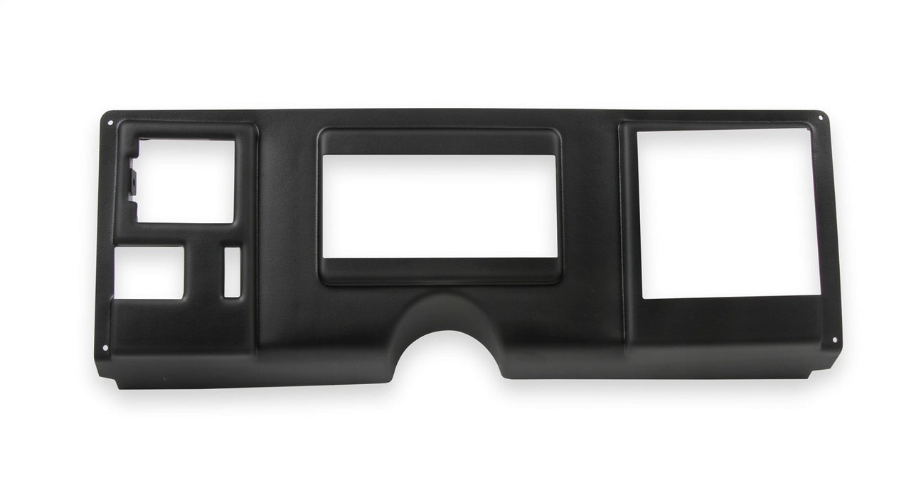 Holley EFI 553-393 Dash Panel; For Use w/Holley EFI 6.86 in. Dashes; Black Finish; - Truck Part Superstore