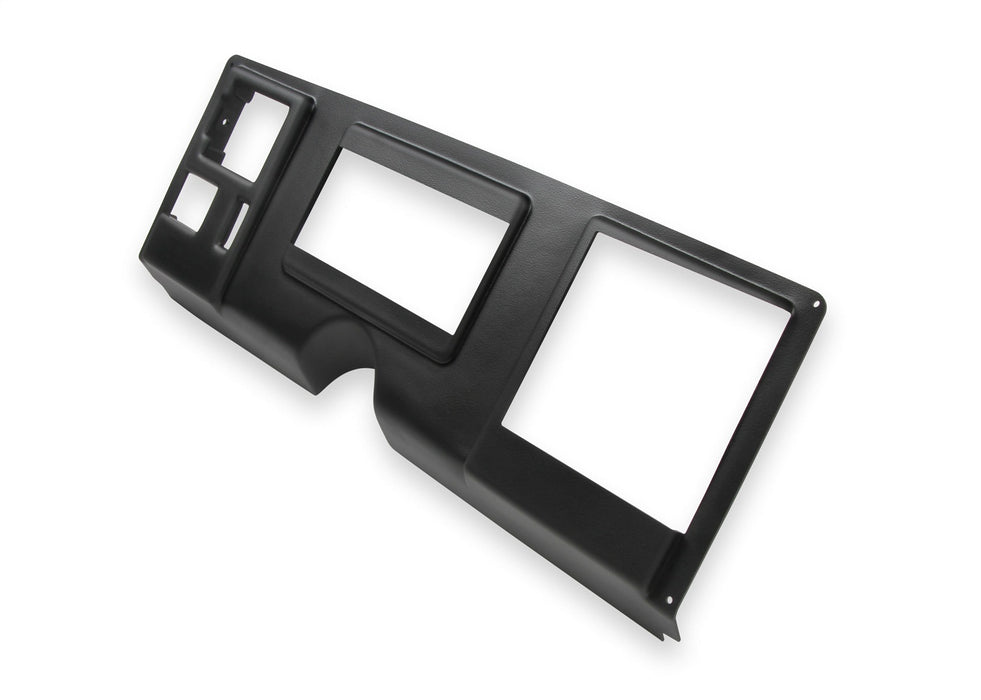 Holley EFI 553-393 Dash Panel; For Use w/Holley EFI 6.86 in. Dashes; Black Finish; - Truck Part Superstore