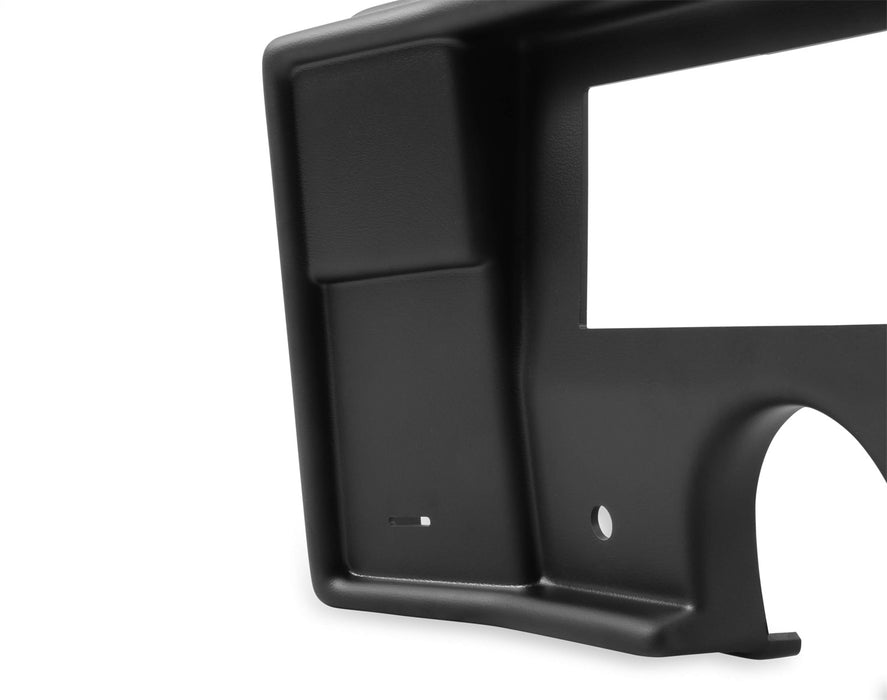 Holley EFI 553-401 Dash Panel; For Use w/Holley EFI Dashes; Black; 6.860 in.; - Truck Part Superstore