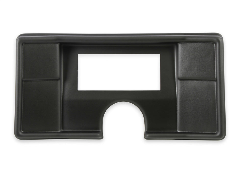 Holley EFI 553-402 Dash Panel; For Use w/Holley EFI Dashes; Black; 6.860 in.; 2 Pieces; - Truck Part Superstore