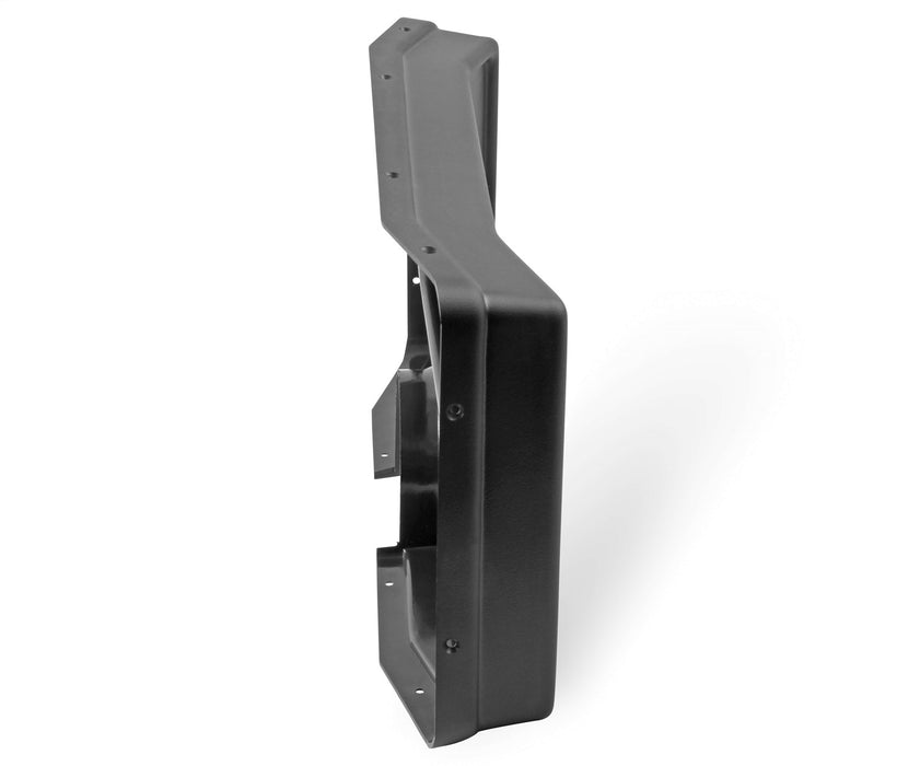 Holley EFI 553-402 Dash Panel; For Use w/Holley EFI Dashes; Black; 6.860 in.; 2 Pieces; - Truck Part Superstore