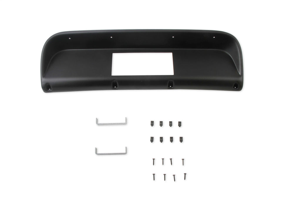 Holley EFI 553-403 Dash Panel; For Use w/Holley EFI 6.86 in. Dashes; Black Finish; - Truck Part Superstore