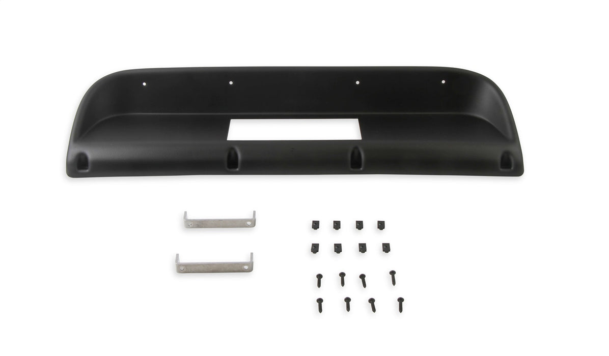 Holley EFI 553-403 Dash Panel; For Use w/Holley EFI 6.86 in. Dashes; Black Finish; - Truck Part Superstore