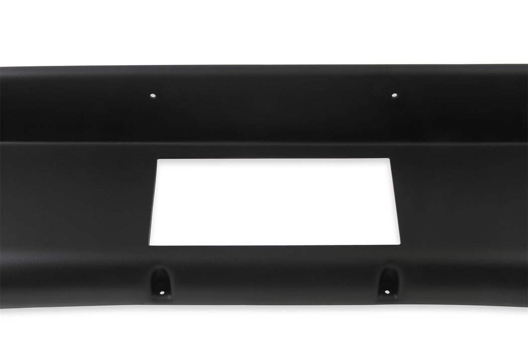 Holley EFI 553-403 Dash Panel; For Use w/Holley EFI 6.86 in. Dashes; Black Finish; - Truck Part Superstore