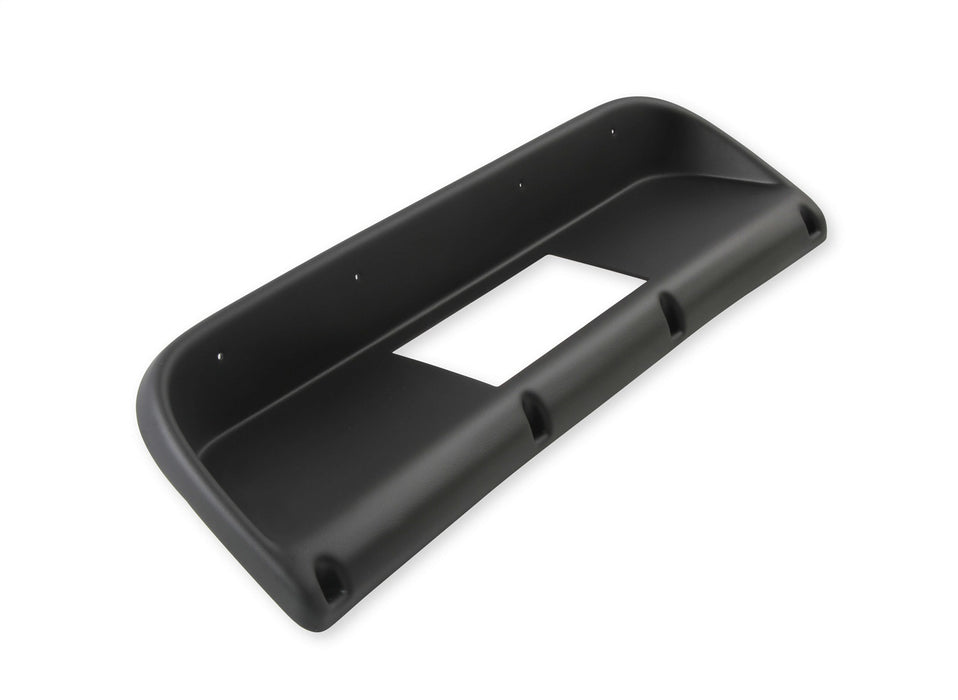 Holley EFI 553-403 Dash Panel; For Use w/Holley EFI 6.86 in. Dashes; Black Finish; - Truck Part Superstore