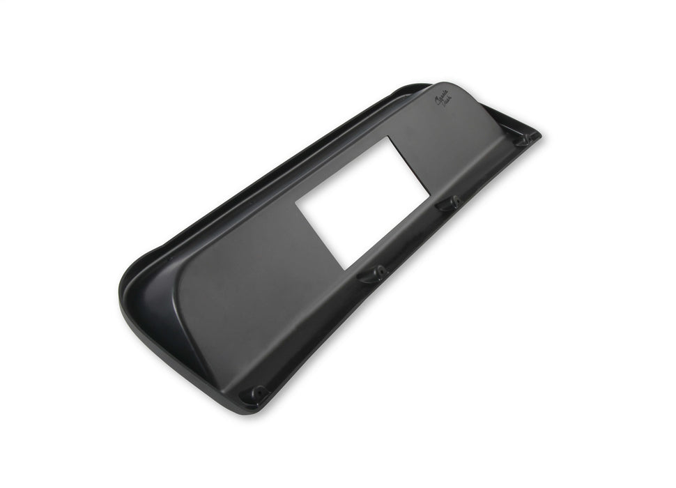 Holley EFI 553-403 Dash Panel; For Use w/Holley EFI 6.86 in. Dashes; Black Finish; - Truck Part Superstore