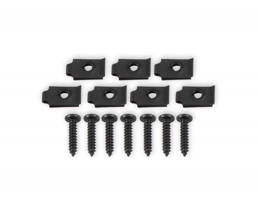 Holley EFI 553-406 Dash Panel; For Use w/Holley EFI Dashes; Black; 6.860 in.; - Truck Part Superstore
