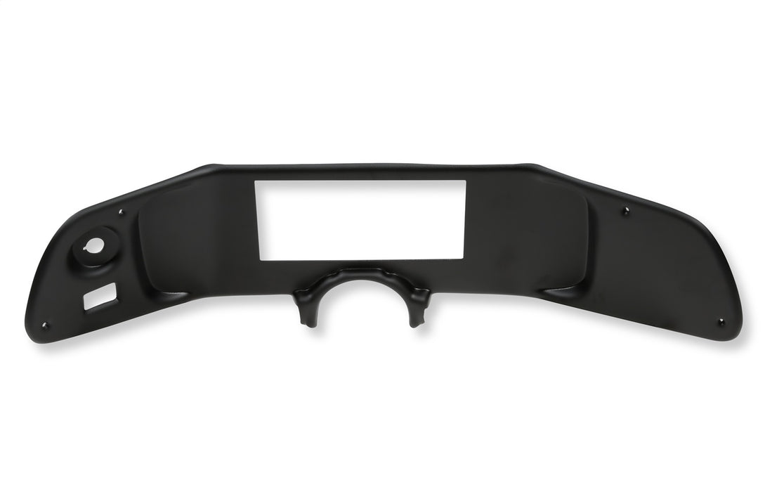 Holley EFI 553-407 Dash Panel; For Use w/Holley EFI Dashes; Black; 6.860 in.; ABS Composite; - Truck Part Superstore