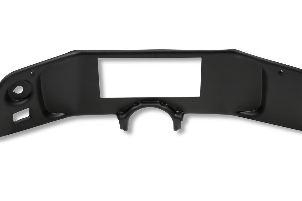 Holley EFI 553-407 Dash Panel; For Use w/Holley EFI Dashes; Black; 6.860 in.; ABS Composite; - Truck Part Superstore