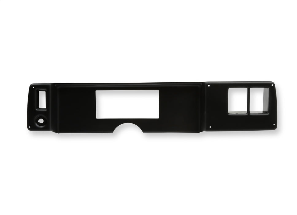 Holley EFI 553-408 Dash Panel; For Use w/Holley EFI Dashes; Black; 6.860 in.; ABS Composite; - Truck Part Superstore
