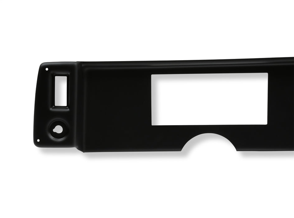 Holley EFI 553-408 Dash Panel; For Use w/Holley EFI Dashes; Black; 6.860 in.; ABS Composite; - Truck Part Superstore