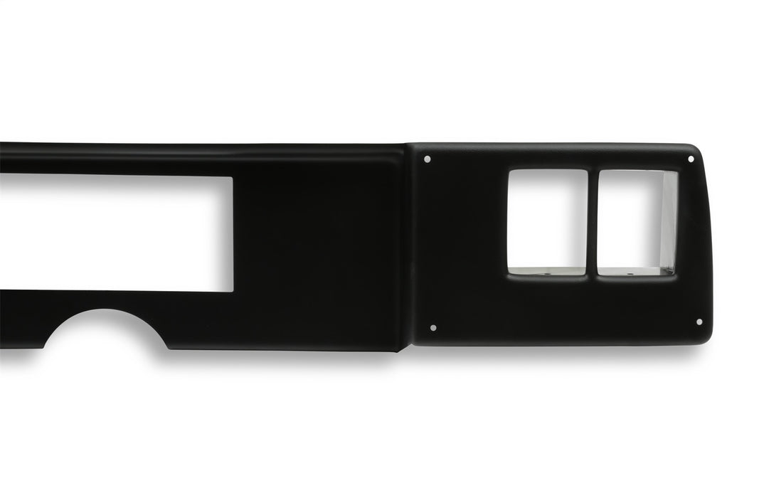 Holley EFI 553-408 Dash Panel; For Use w/Holley EFI Dashes; Black; 6.860 in.; ABS Composite; - Truck Part Superstore