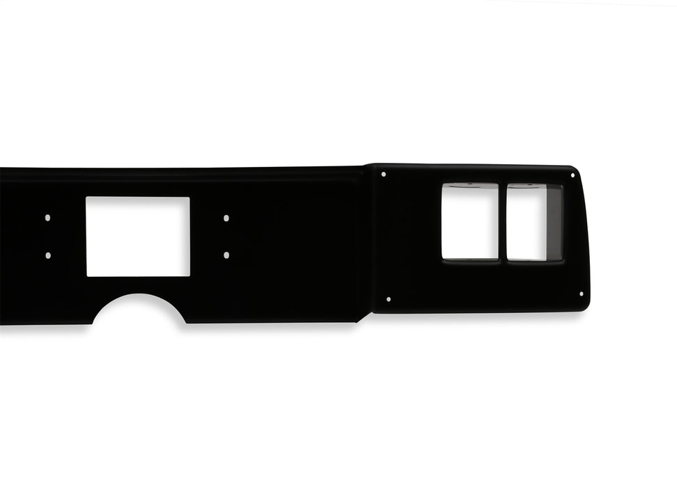 Holley EFI 553-409 Dash Panel; For Use w/Holley EFI Dashes; Black; 7 in.; ABS Composite; - Truck Part Superstore